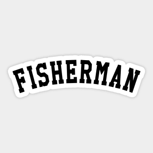 Fisherman Sticker